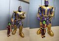 Keren! Cosplay Thanos dan Gamora Kecil Dibawakan oleh Ayah dan Anak