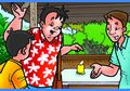Paman Kikuk, Husin, dan Asta: Eh, Kucing!
