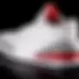  Air Jordan 3 Merah-Putih 