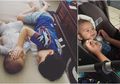 Mengharukan! Anak 3 Tahun Tertangkap Kamera Sedang Menghibur Adiknya yang Mengidap Kanker