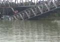 (Foto) Jembatan Ngimbang Ambruk, Inilah Deretan Foto yang Kini Beredar di Media Sosial