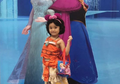 Anak Ayu Ting Ting Bergaya Putri Moana, Warganet Mengomentarinya Seperti Ini