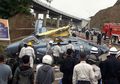 Heli Sipil Angkut Pekerja WN China Jatuh Namun Para Penumpang Selamat Karena Pakai Seatbelt