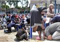Salut! Bukan dengan Konvoi, Para Siswa Ini Rayakan Kelulusan dengan Memeluk dan Mencium Kaki Orangtuanya
