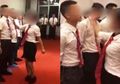 (Video) Manajer Wanita Ini Dipaksa Untuk Menampari 6 Karyawan Pria