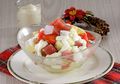 Salad Buah Jeli Stroberi, Enak dan Berguna Untuk Pencernaan