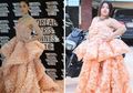 (Foto) Wanita Ini 'Menjiplak' Pakaian-pakaian Mahal Selebritas Hanya Bermodal Makanan, Hasilnya Kocak!