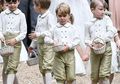 Royal Wedding Pangeran Hary-Meghan, Pangeran George dan Putri Charlote Pengiringnya
