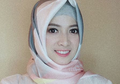 Tampil Kenakan Hijab Simpel, Chika Jessika Banjir Pujian dan Doa