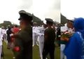 Seorang Ayah Berpangkat Kopral Beri Hormat ke Anaknya yang Jadi Letnan, Si Anak Nangis!