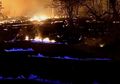 Erupsi Gunung Kilauea Ciptakan Api Biru di Sekitar Aliran Lava