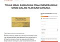 Muncul Petisi Online Tolak Iqbaal Ramadhan Main di Bumi Manusia