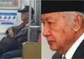 Terungkap! Ini Dia Sosok yang Mirip Presiden Soeharto di KRL