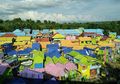 Jodipan, Kampung Warna-warni yang Membuat Liburan Kita Berwarna