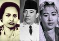 Dramatis, Ini Kisah Asmara Inggit Garnasih, Soekarno, dan Fatmawati