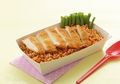Tutup Akhir Pekan Dengan Menu Makan Malam Komplet Nan Lezat, Nasi Tomat Ayam Katsu Katsu