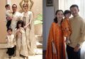 Kompak! Potret Keluarga Selebriti Kenakan Busana Seragam Saat Lebaran