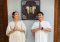 Manisnya! Nadine Chandrawinata Temani Dimas Anggara Berlebaran
