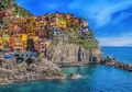 Tak Hanya Indonesia, Italia Juga Punya Desa Warna-warni yang Cantik