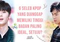 6 Seleb Kpop yang Dianggap Memiliki Tinggi Badan Paling Ideal, Setuju?