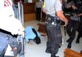Aman Abdurrahman Bersujud di Ruang Sidang Saat Hakim Bacakan Surat Putusan Vonis Mati