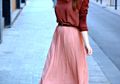 7 Cara Pintar Mix & Match Accordion Skirt! Dijamin Penamilan Kita Akan Semakin Keren Dan Chic, Coba Yuk!
