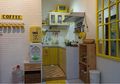 Warna Kuning Menggemaskan Hiasi Ruang Dapur @rumahkuningnyasachilla