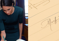 Meghan Markle Ubah Bentuk Tanda Tangan Setelah Menikah, Ini Artinya!