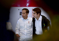 Sosok Tampan Dampingi Presiden Jokowi Tinjau Venue Asian Games, Siapa ya?