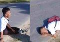 Miris, Bocah Yatim Piatu dan Keterbelakangan Mental Dipukul Temannya Karena Salah Pakai Seragam