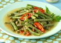 Enggak Butuh Waktu Lama Memasak Tumis Kacang Panjang Bumbu Ebi Lezat Ini