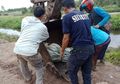 Terdengar Suara Minta Tolong, Saat Dihampiri Seorang Pemancing di Banyuasin Sudah Diseret Buaya ke Sungai