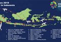 Rute Perjalanan Api Asian Games 2018, Dibawa Sampai Menyelam ke Laut