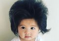 Viral, Baru 7 Bulan, Bayi Chanco Punya Rambut yang Lebat Banget!