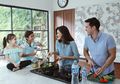 Disambangi Mertua, Intip yuk Dapur dan Ruang Makan Nana Mirdad di Bali