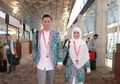 Tiba di Makkah, Annisa Pohan dan Suami Berpose di Depan Ka'bah