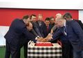 Meriahnya Perayaan 17 Agustus di Kyiv, Ukraina, yang Dilengkapi dengan Tumpeng hingga Tarian