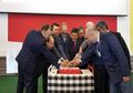Meriahnya Perayaan HUT ke-73 Republik Indonesia di Ukriana, Tumpeng dan Sate Lilit pun Jadi Rebutan Pengunjung