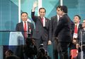 Berkat Aksinya di Pembukaan Asian Games 2018, Presiden Jokowi Jadi Trending di Korea