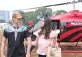 Stefan William Ketakutan Saat Naik Helikopter, Lihat Ekspresinya!