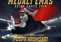 Intip Sisi Lain Puspa Arumsari, Pesilat Peraih Emas Asian Games yang Doyan Masakan Jepang