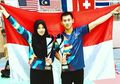 Netizen Beri Julukan Pendekar Silat Nasionalis Romantis Buat Pasangan Atlet Iqbal dan Sarah yang Berhasil Raih Emas