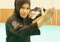 Begini Gaya Atlet Pencak Silat Pipiet Kamelia saat Hangout. Modis!