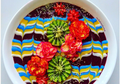 Kreasi Warna-warni dari Buah di Semangkuk Smoothies Cantik