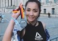 Hesti Purwadinata Berhasil Capai Finis di Berlin Marathon Bucketlist