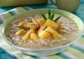 Praktis Dibuat, Bubur Jali Dengan Singkong Karamel Yang Manis Pas Untuk Sarapan Bergizi Besok