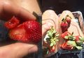 Waspadai Modus Baru, Ada Jarum di Dalam Buah Stroberi yang Ancam Keselamatan Konsumen!