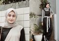 Inspirasi Mix and Match Jumpsuit Harga di Bawah 150 Ribu Rupiah ala Hijabers Helmi Nursifah