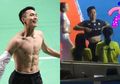 Juarai China Open, Ginting Tiru Adegan Jojo Buka Baju Tapi Malu-malu