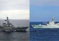 Semakin Panas! Militer China Menantang AS dan Hampir Menabrak Kapalnya di Laut China Selatan